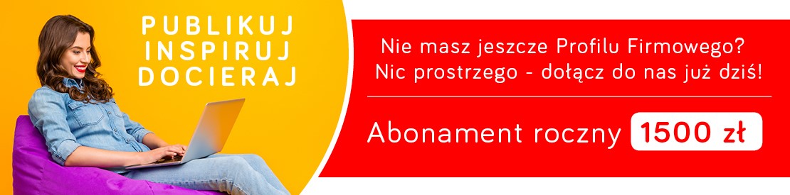Koszt inteligentnego profilu firmowego to 1000 zł netto - 1 rok.