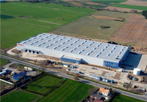 Honda centrum logistyczne w Pniewach