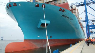 Maersk Elba w Gdańsku