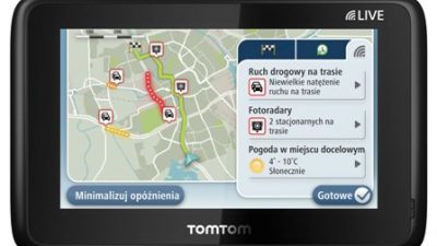 TomTom pomoże ominąć korek drogowy