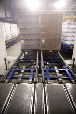 System automatycznego rozładunku ciężarówek