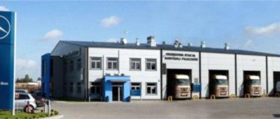 Nowa stacja pojazdów ciężarowych Mercedes-Benz przy A1
