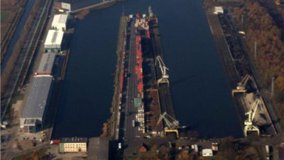 Reach Stacker Hystera w PCC Intermodal