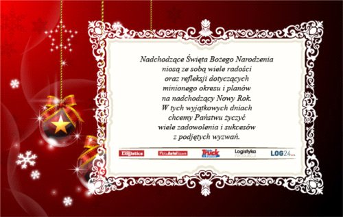Życzenia Noworoczne