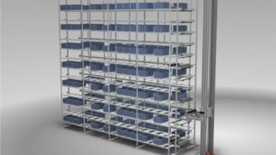 QUICKSTORE MICROSHUTTLE – nowy system składowania z Vanderlande