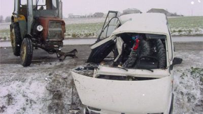 Zimą jest mniej wypadków