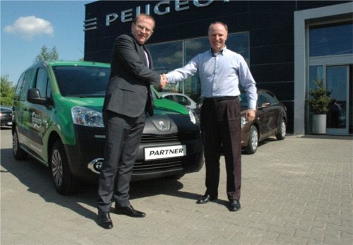 Carlsberg z Peugeotem