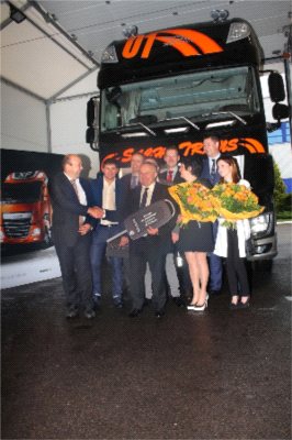 Firma Sachs Trans odbiera pierwszego DAFa XF Euro 6