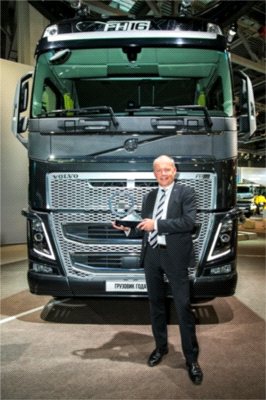 Volvo FH z tytułem Międzynarodowego Samochodu Ciężarowego Roku 2014