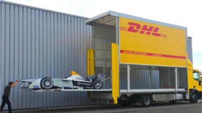 DHL przewozi Formułę E