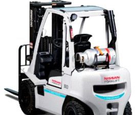 Nowa kolorystyka floty Nissan Forklift