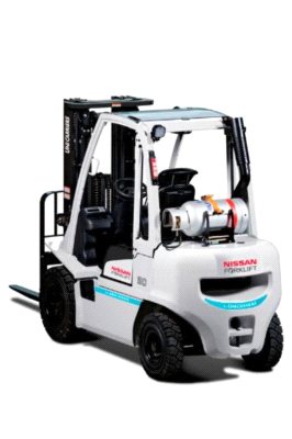 Nowa kolorystyka floty Nissan Forklift