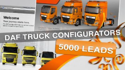 Konfigurator DAF Truck: Już 5000 zapytań ofertowych