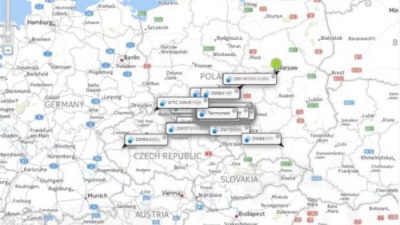 Lokalizacje frameLOGIC na giełdzie TimoCom