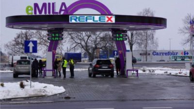 Pierwsza stacja pod marką eMILA otwarta