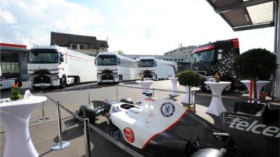 Renault Trucks T High dla zespołu Sauber F1 Team [Zobacz zdjęcia]