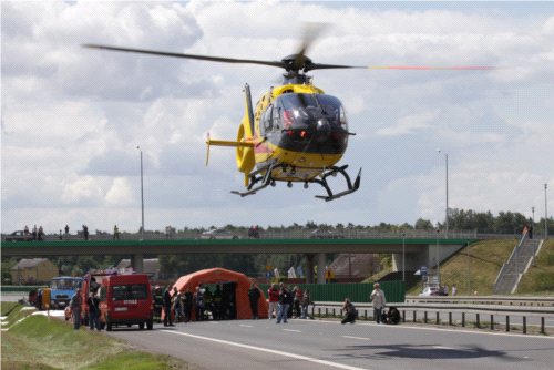 Symulacja karambolu – największe ćwiczenia służb ratowniczych