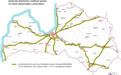 Na Łotwie trzeba kupić nową winietę