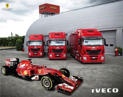 IVECO Stralis Hi-Way dla Formuły 1