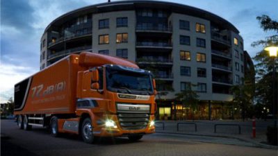 DAF CF Silent − supercichy pojazd dystrybucyjny