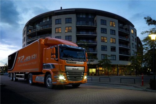 DAF CF Silent − supercichy pojazd dystrybucyjny