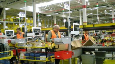 Centra logistyczne Amazon w Polsce ustanawiają europejski rekord wysyłanych przesyłek