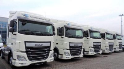 Alcopper Trans Logistics odbiera 34 DAF-y XF