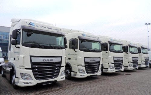 Alcopper Trans Logistics odbiera 34 DAF-y XF