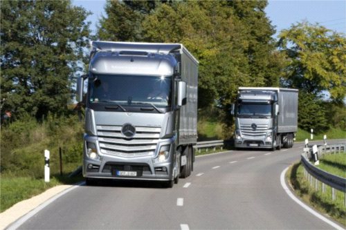 Actros 1842 Zieloną Ciężarówką