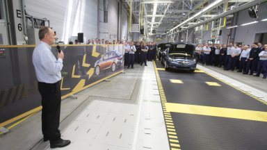 Dwumilionowy samochód z zakładu Opla w Gliwicach