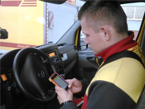 Kurierzy DHL Express z nowymi skanerami
