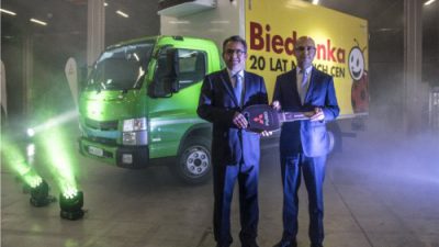 Biedronka porusza się w sposób ekologiczny