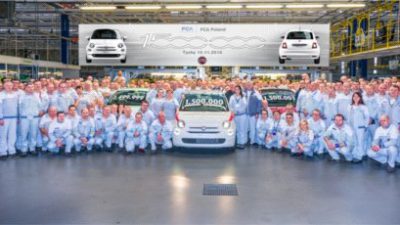 1 500 000 Fiatów 500 wyprodukowano w Tychach