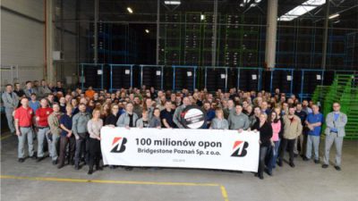 100 mln opon z Bridgestone Poznań (+ FOTO)