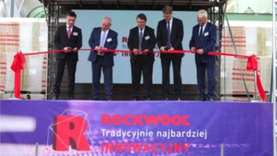 Rockwool zainwestował 330 mln zł w nową linię produkcyjną