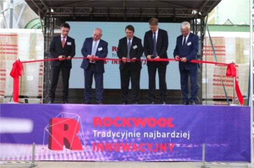 Rockwool zainwestował 330 mln zł w nową linię produkcyjną