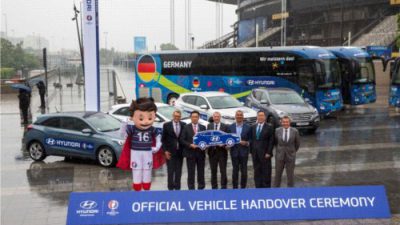 Flota Hyundaia na Euro 2016