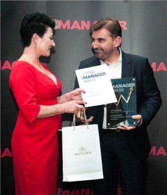 Piotr Sukiennik laureatem “Manager Award 2016”