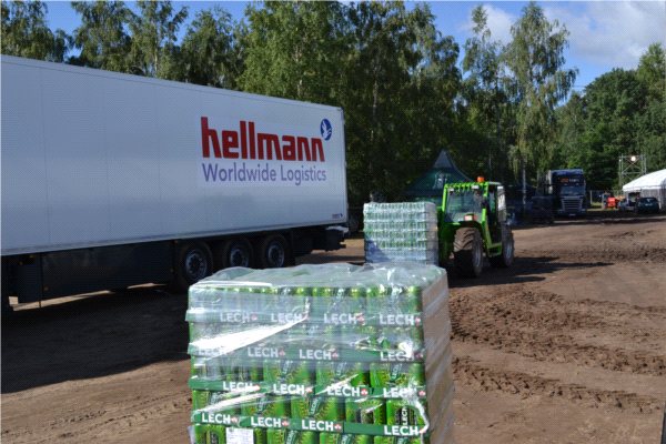 Hellmann był wyłącznym dostawcą Leszka Chmielewskiego podczas 22 przystanku Woodstock