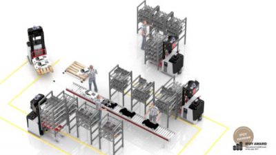 Zautomatyzowane rozwiązanie SSI SCHÄFER i Identytec nominowane do nagrody IFOY 2017
