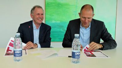 Czerwony Krzyż z globalnym wsparciem DSV