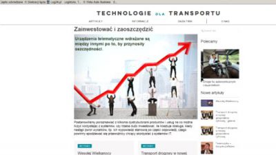 Nowa platforma dla firm transportowych