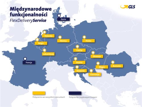 Więcej funkcjonalności w dostawie paczek GLS