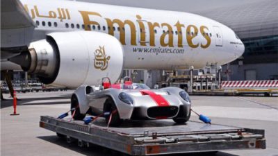Jannarelly Design-1 na pokładzie Emirates SkyCargo