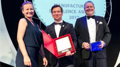 DSV Solutions z Manufacturing Excellence Award