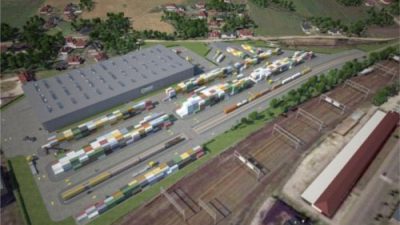 W Łapach powstanie centrum logistyczne z terminalem kontenerowym