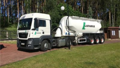 Lafarge wprowadza innowacje w transporcie cementu
