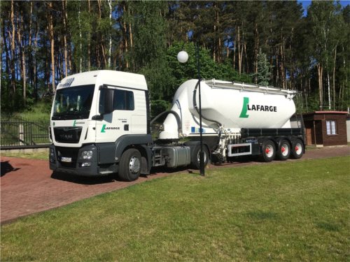 Lafarge wprowadza innowacje w transporcie cementu
