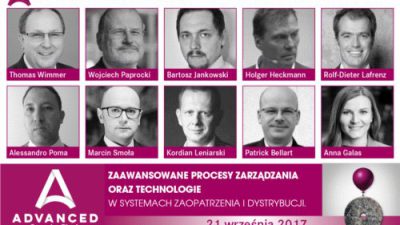 Bogate grono prelegentów na Advanced Supply Chain