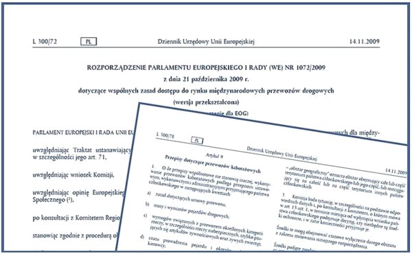 KABOTAŻ W UNII EUROPEJSKIEJ – PRZEPISY